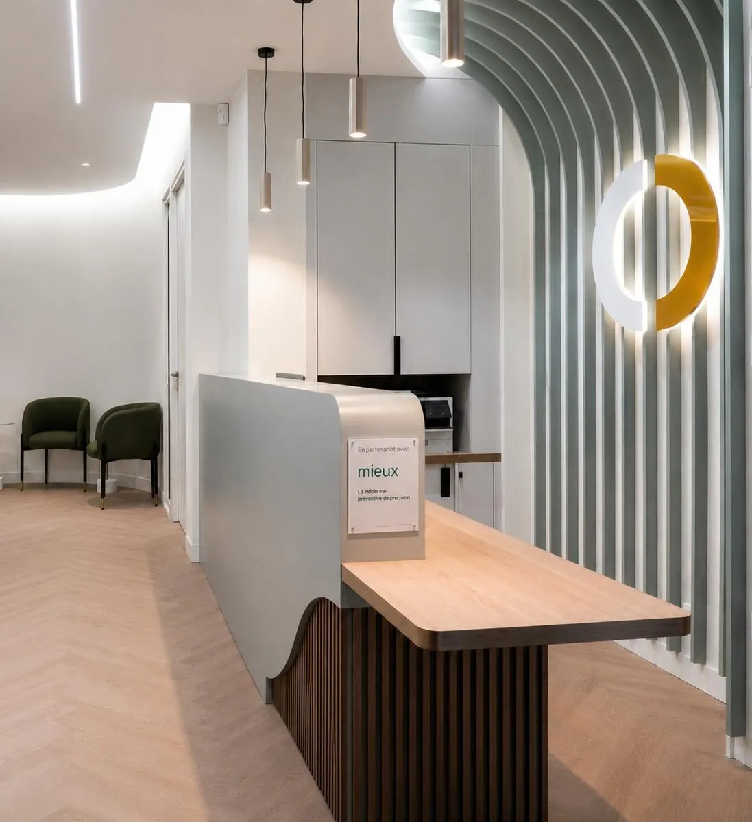 Accueil d’un centre médical partenaire