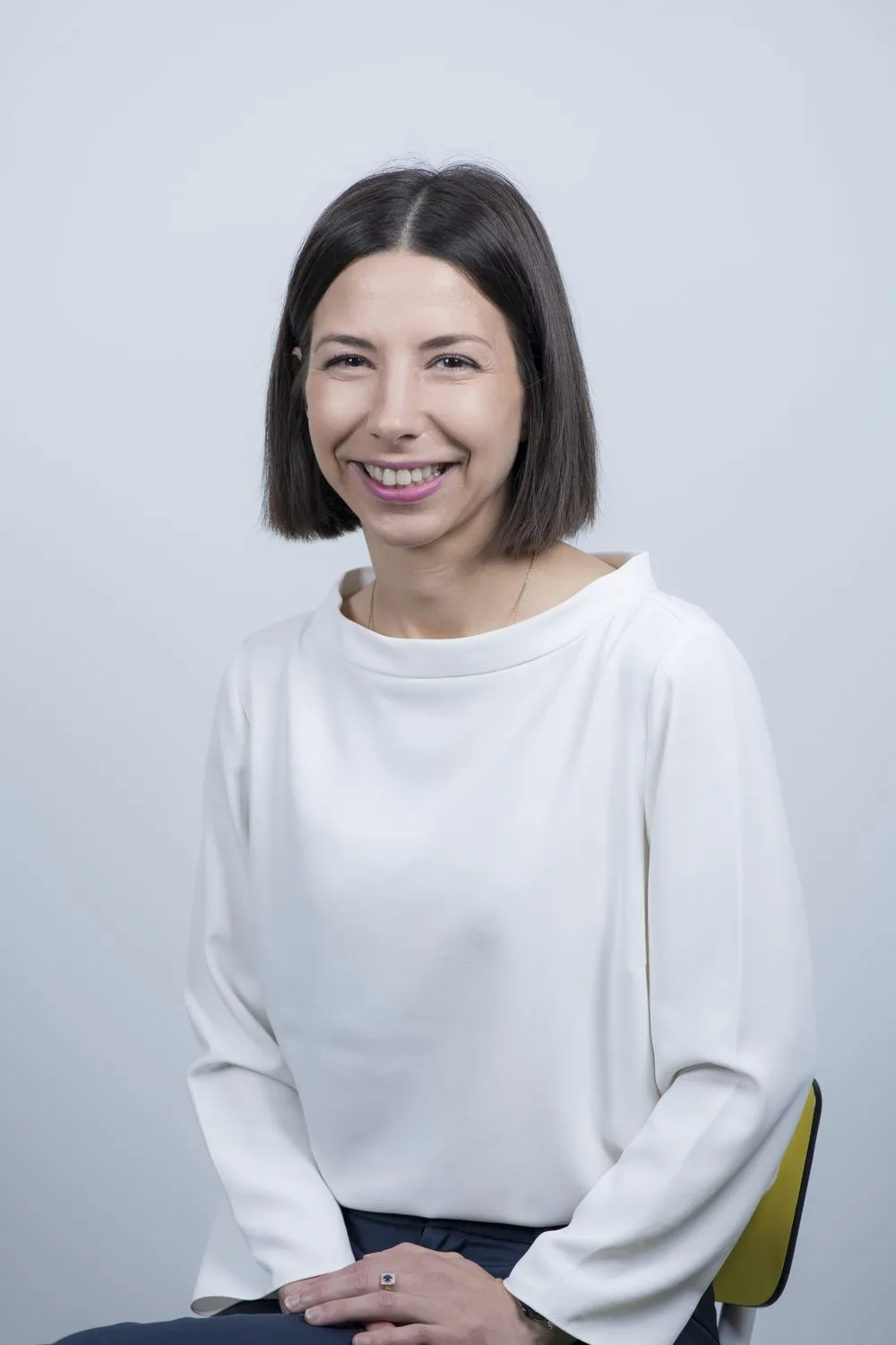 Charlène Fontalbe, infirmière Mieux, souriante